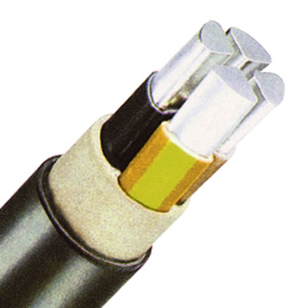 PVC Insulated Cable Alu Conductor 0,6/1kV E-AYY-O 1x120rm bk image 1