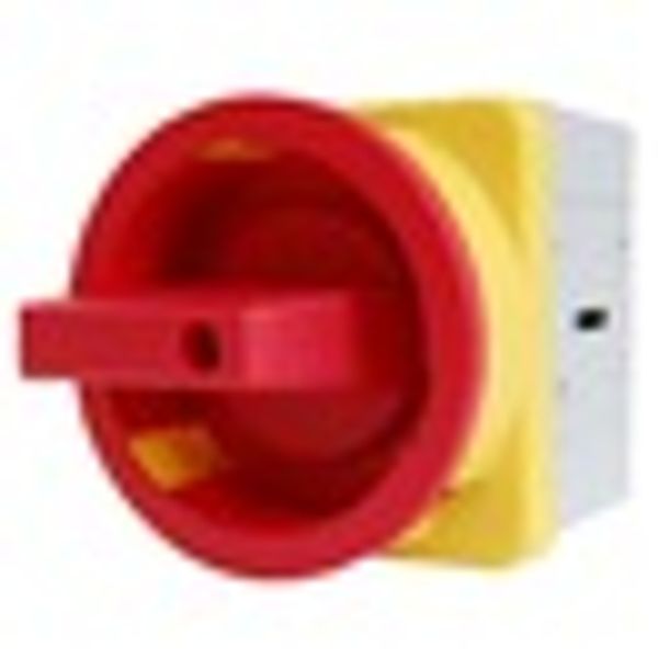 Emergency-Stop Main Switch 3P, floor mounted, 80A, +1NO/1NC image 6