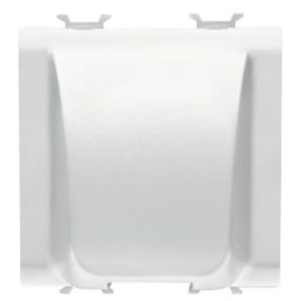 CABLE OUTLET - 2 MODULES - SATIN WHITE - CHORUSMART image 1
