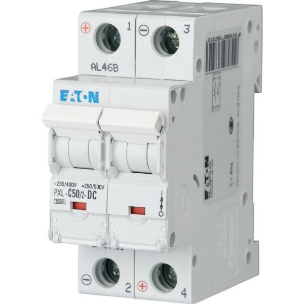 PXL-C50/2-DC Eaton Moeller series xPole - PXL MCB image 1