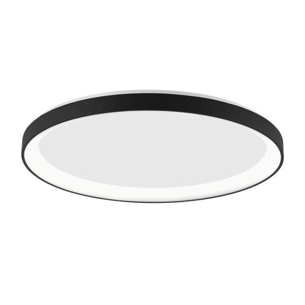 3000K Triac Dimmable Sandy Black Aluminium   & Acrylic  LED 40 Watt 230 Volt  2554Lm IP20   D: 48 H: 6 cm image 1