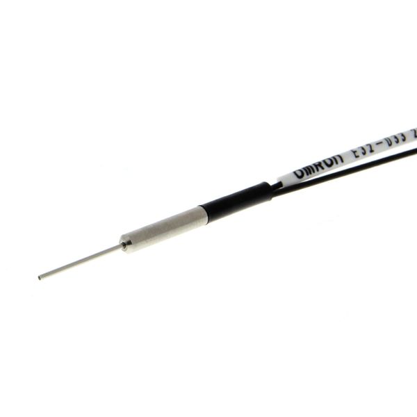 Fiber optic sensor head, diffuse, cylindrical axial diameter 3 mm with image 2