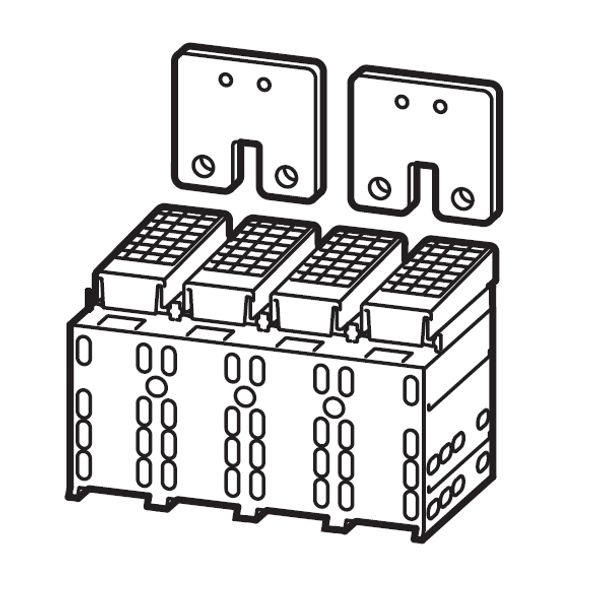 Serial Connector Size 3, 4/2-pole, including cover image 1