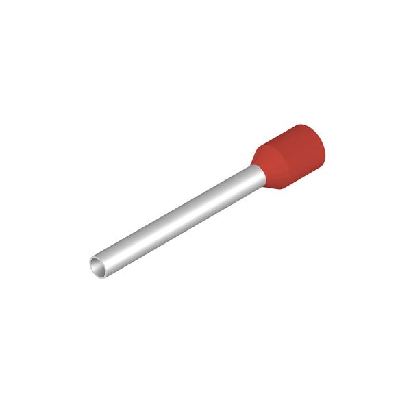 Wire end ferrule, Standard, 1.5 mm², Stripping length: 20 mm, red image 1