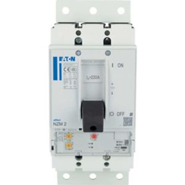 NZM2 PXR20 circuit breaker, 220A, 3p, plug-in technology image 6