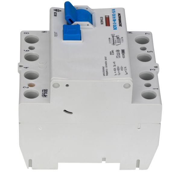 Residual current circuit breaker 40A,4-p,100mA,type A, S,FU image 8