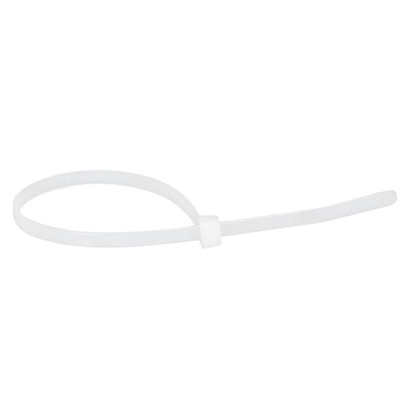 Cable tie Colring - w 3.5 mm - L 180 mm - blister 100 pcs - colourless image 1