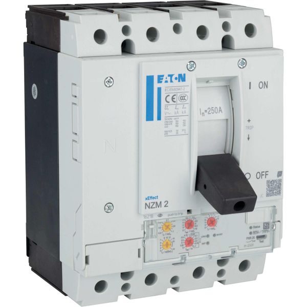 NZM2 PXR20 circuit breaker, 250A, 4p, screw terminal image 16