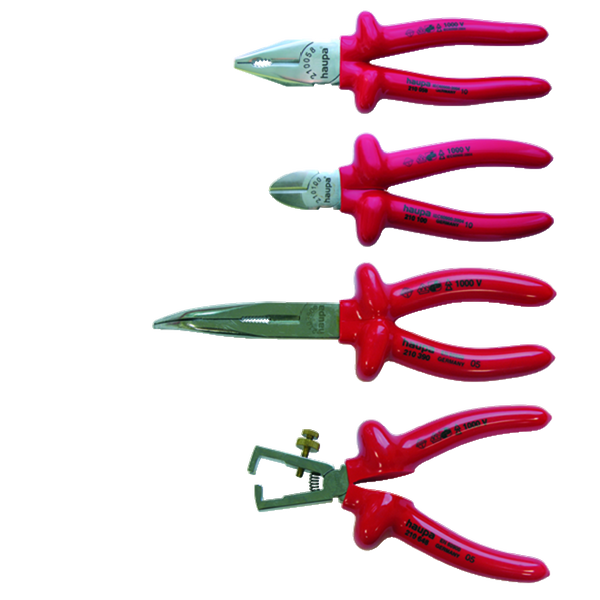 VDE pliers set 4-piece PVC dipped image 2