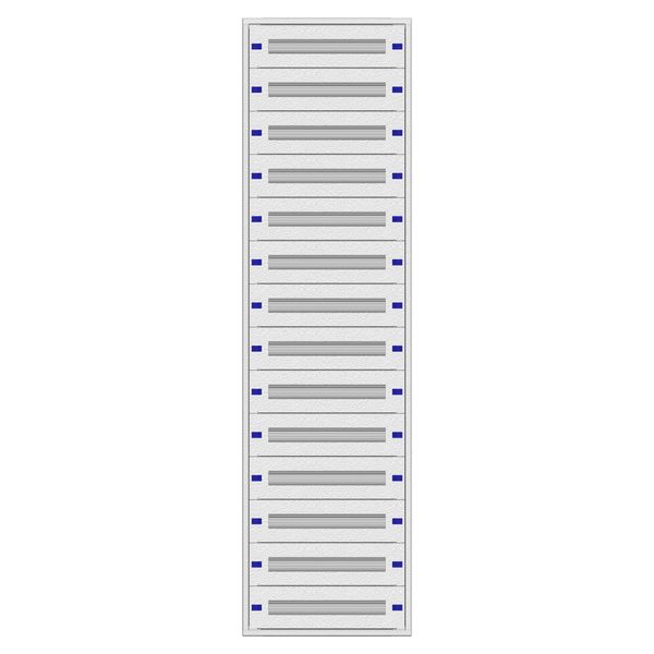 Flush-mounted distribution board 2U-42K,H:2025 W:590 D:250mm image 1