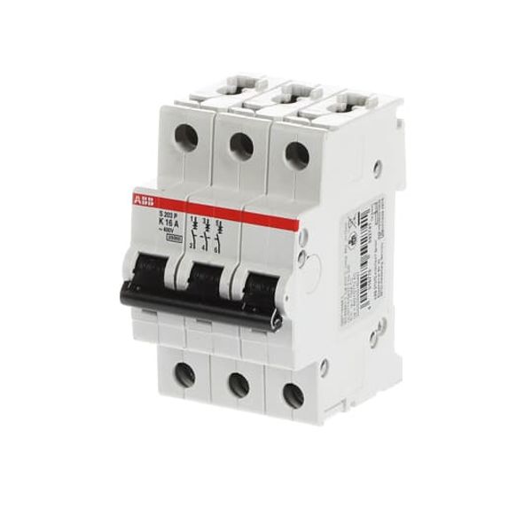 S203P-K16 Miniature Circuit Breaker - 3P - K - 16 A image 3