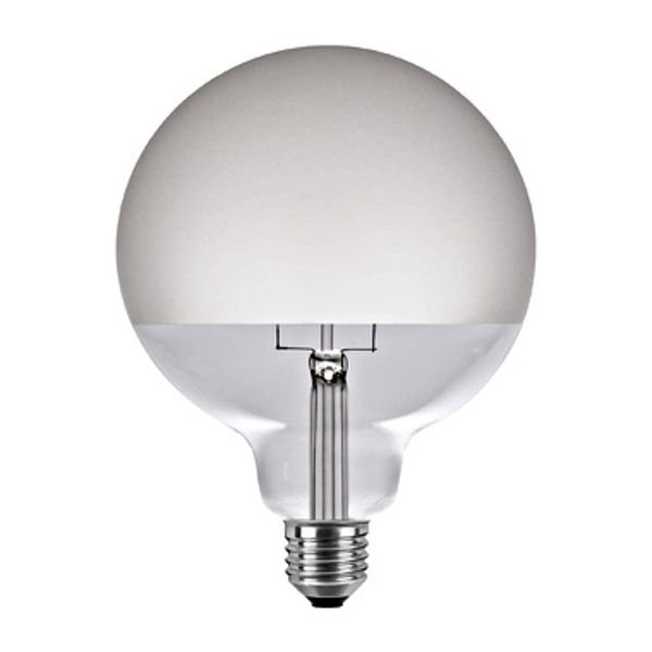 LED Globe 125 Half Moon  E27 PHASE 7W 2700K image 1