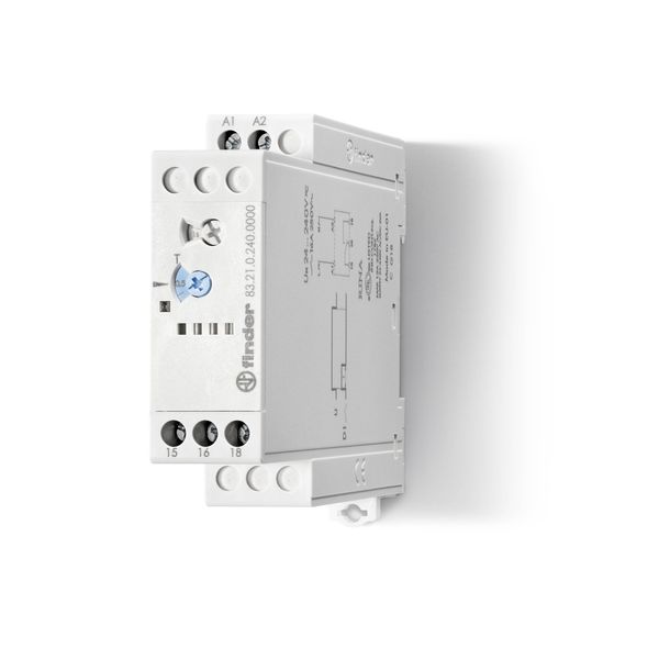 Modular Timer interval(DI)/22,5mm.1CO 16A/24...240VUC (83.21.0.240.0000) image 3