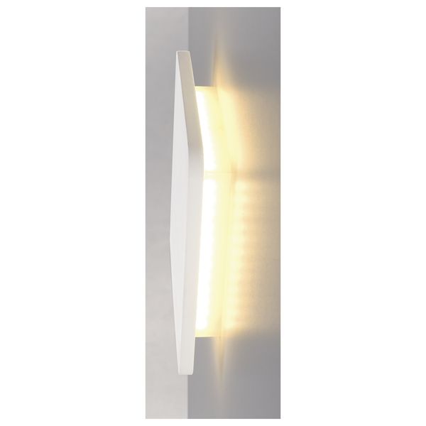 PLASTRA SQUARE wall light, square, white, 48 LED, 3000K image 5
