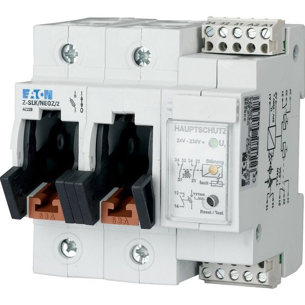 Fuse switch-disconnector, 63A, 2p+main protection image 4
