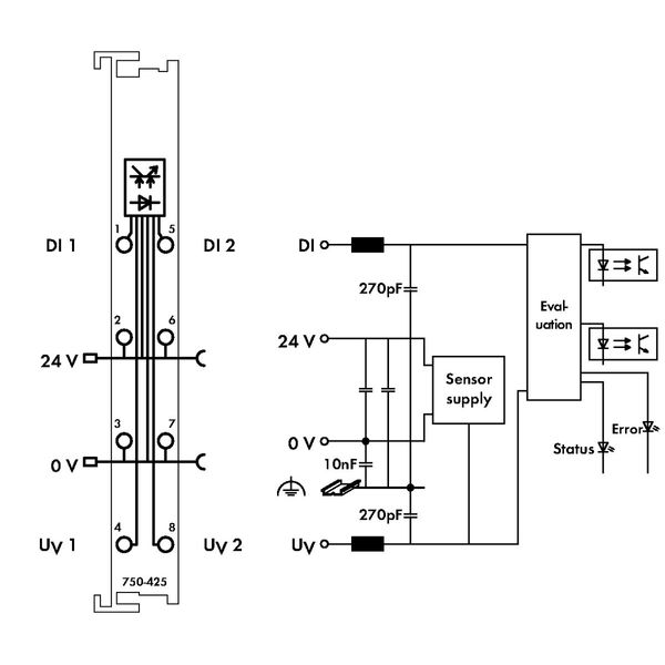 2-channel digital input NAMUR light gray image 4