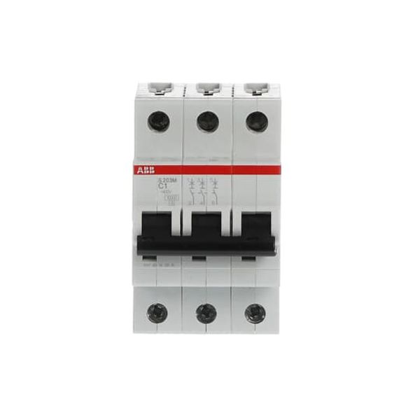 S203M-C1 Miniature Circuit Breaker - 3P - C - 1 A image 6