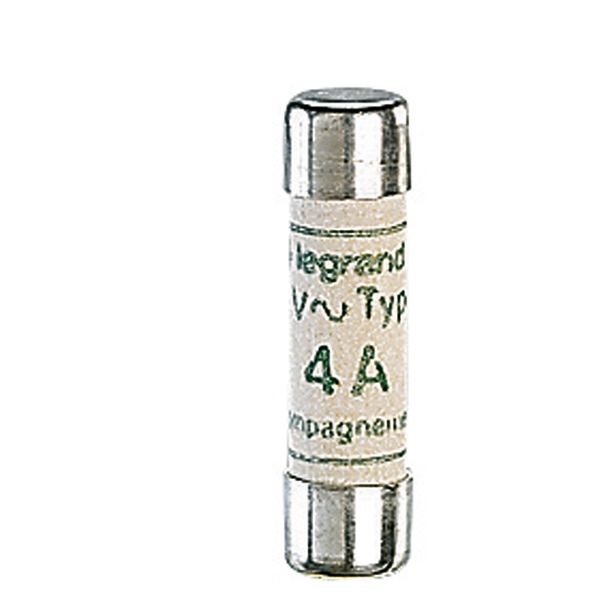 HRC cartridge fuse - cylindrical A typeM 8.5 x 31.5 - 4 A - w/o indicator image 2