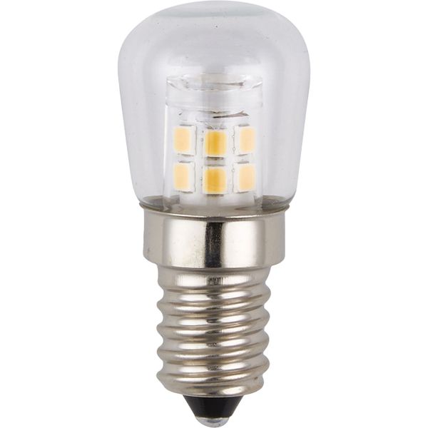 LED E14 Pygmy P23x51 230V 160Lm 2W 827 AC Clear Non-Dim Fridge image 1