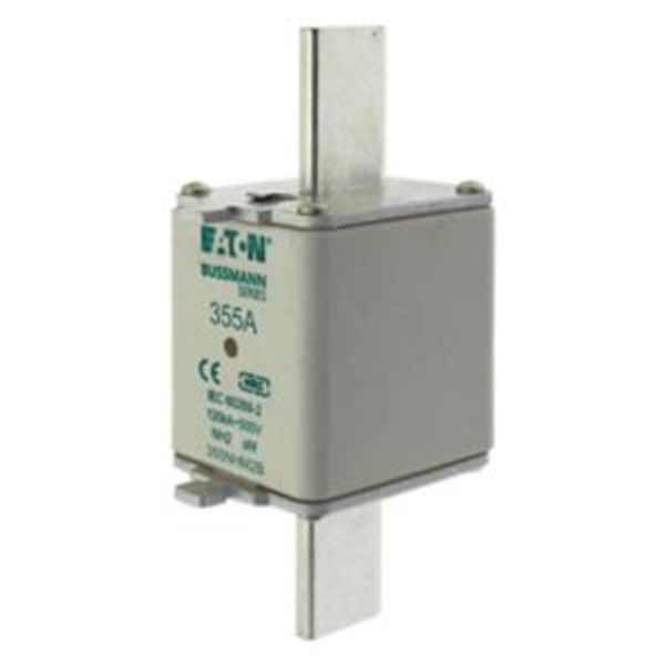 Fuse-link, low voltage, 355 A, AC 500 V, NH2, aM, IEC, dual indicator image 4