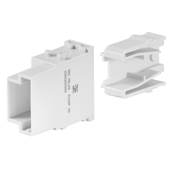 Module insert for industrial connector, Series: ModuPlug, Number of po image 1