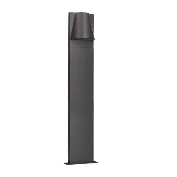 Bollard IP44 Kala 800mm GU10 7W Urban grey image 1