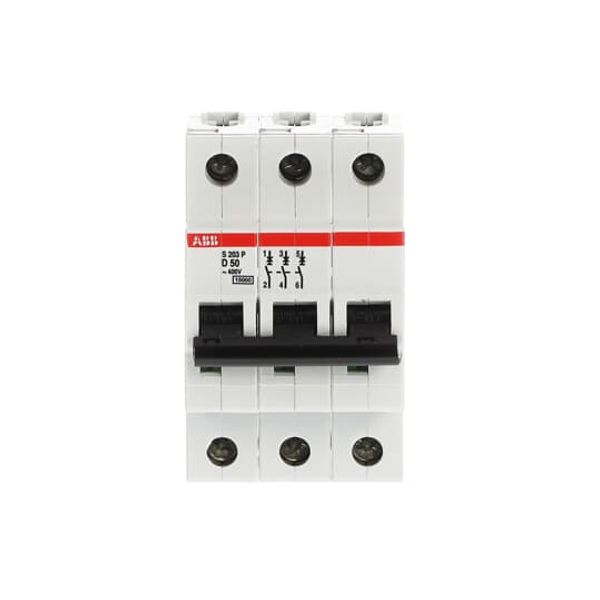 S203P-D50 Miniature Circuit Breaker - 3P - D - 50 A image 3