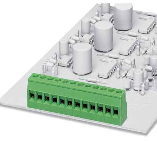 MKDSD 2,5/ 4-5,08 BKBDWH+24VQ - PCB terminal block image 1