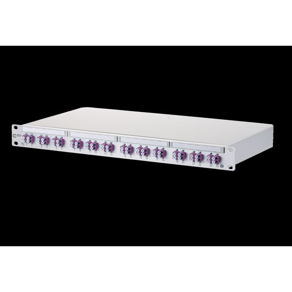 OpDAT PF patch panel splice 24xLC-Duplex OM4 image 2