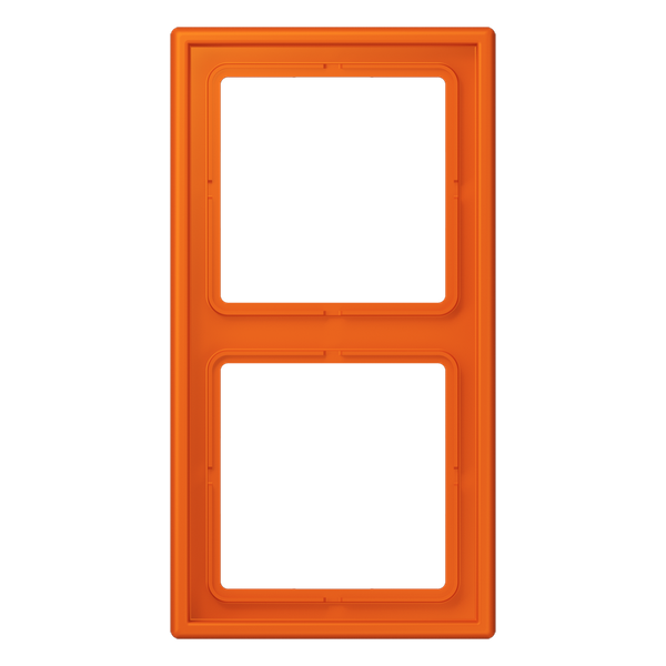 2-gang frame, orange LS982O image 1