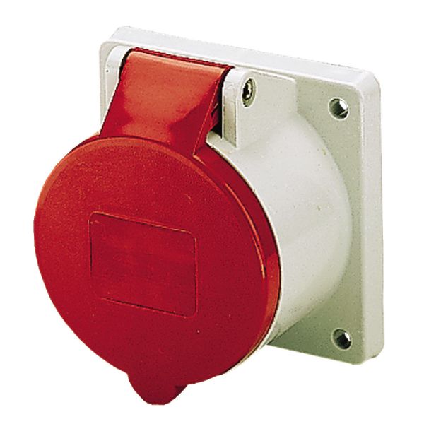 Mennekes Panel mounted recept., 16A4p6h400V, IP44 1390 image 2