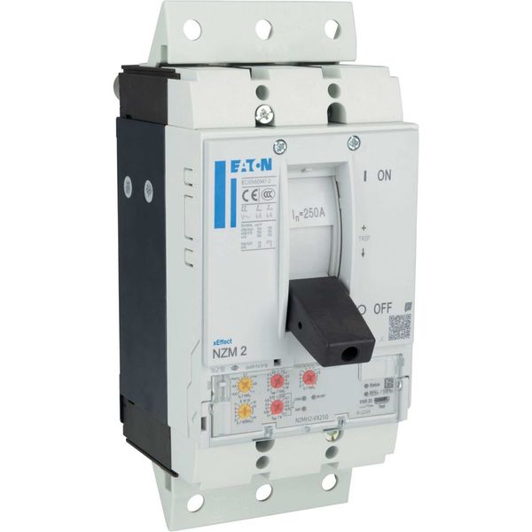 NZM2 PXR20 circuit breaker, 250A, 3p, plug-in technology image 11