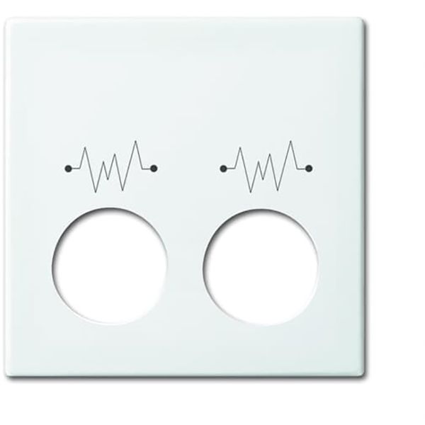 2548-021 G-914 CoverPlates (partly incl. Insert) Busch-balance® SI Alpine white image 1