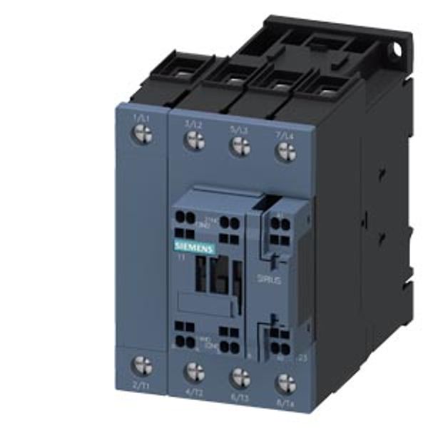 traction contactor, AC-1, 110 A, 400 V / 40 °C, 4-pole, 3RT2337-3XF40-0LA2 image 1