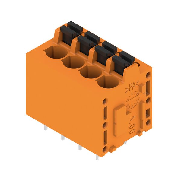 PCB terminal, 5.00 mm, Number of poles: 4, Conductor outlet direction: image 4