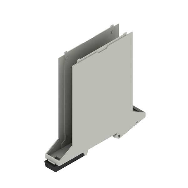 Basic element, IP20 in installed state, Plastic, Agate grey, Width: 17 image 2