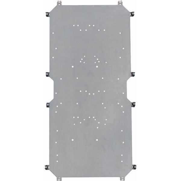 Pre-drilled mounting plate, CI48-enclosure image 1