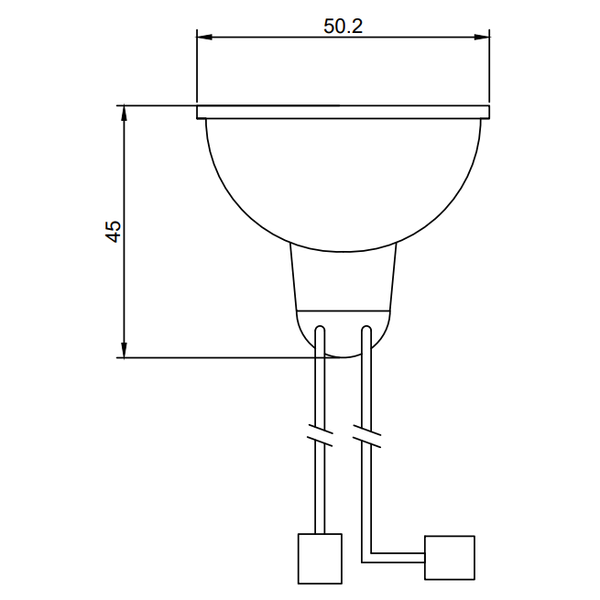 Reflector Lamp 112.50W MR16 6.6A 3300K THORGEON image 2