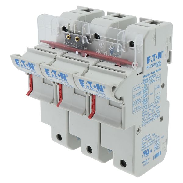 Fuse-holder, low voltage, 125 A, AC 690 V, 22 x 58 mm, 3P+N, IEC, UL, with microswitch image 11