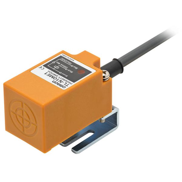 Inductive proximity sensor, 10 mm, unshielded, NPN/NO 2 m cable image 5