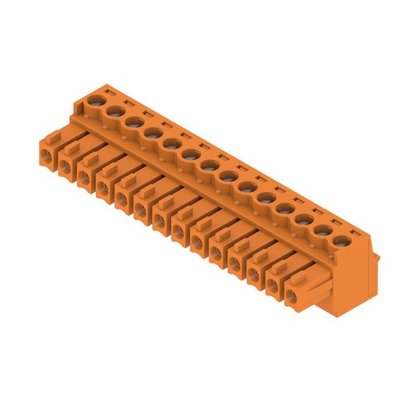 PCB plug-in connector (wire connection), 3.81 mm, Number of poles: 14, image 2