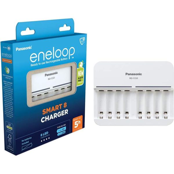 Eneloop Smart 8 Charger BQ-CC63E (no cells) image 1