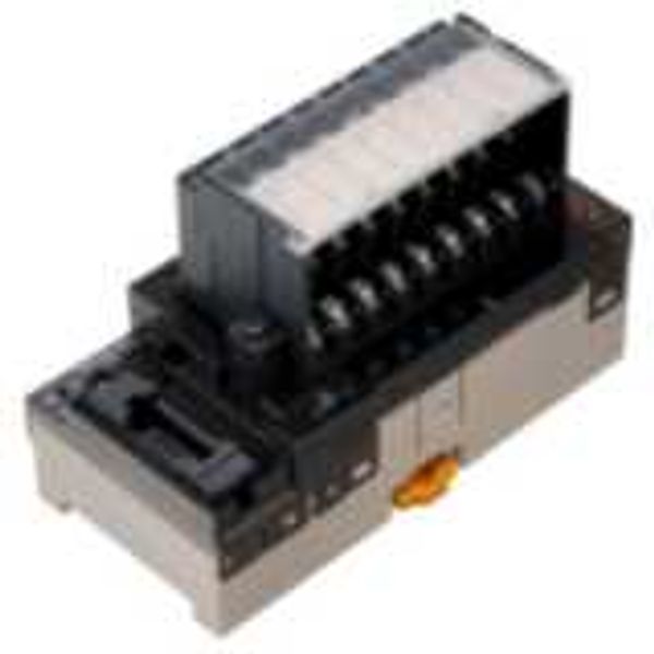 CompoNet input unit, High Functionality, 8 x 24 VDC inputs, PNP, 3-tie image 1