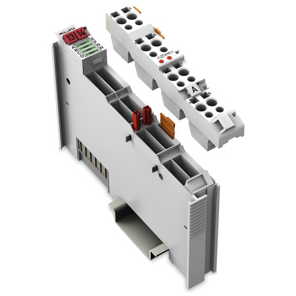 8-channel digital output;12 VDC;1 A;light gray image 1