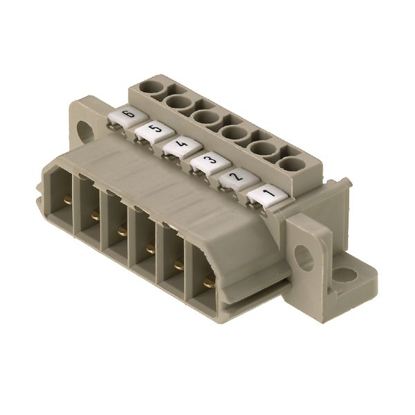 PCB plug-in connector (board connection), 7.00 mm, Number of poles: 4, image 2