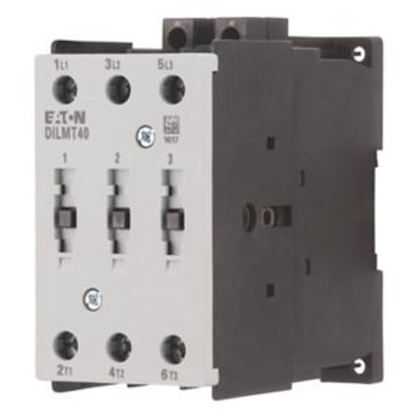 Contactor, 3 pole, 380 V 400 V: 18.5 kW, 230 V 50 Hz, 240 V 60 Hz, AC operation, Screw terminals image 2