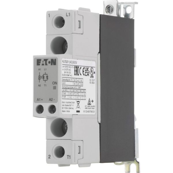 Solid-state relay, 1-phase, 25 A, 600 - 600 V, AC/DC image 7