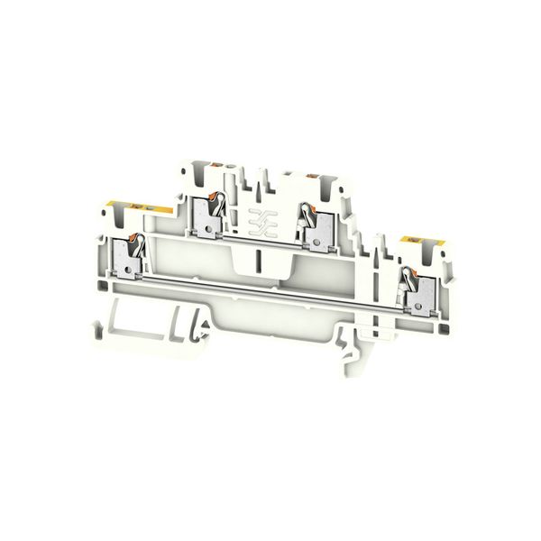 Multi-tier modular terminal, PUSH IN, 1.5 mm², 500 V, 17.5 A, Number o image 1
