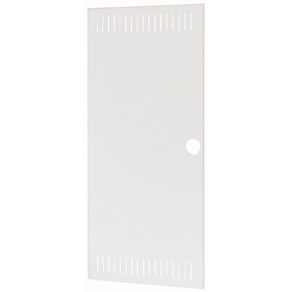 Replacement door, with vents,, white, 4-row, for flush-mounting (hollow-wall) compact distribution boards image 2