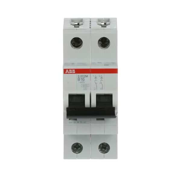 S202M-D20 Miniature Circuit Breaker - 2P - D - 20 A image 4